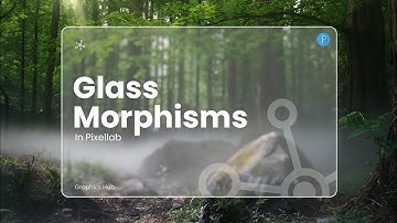 Glass morphism in pixellab tutorial for beginners | Graphics hub #graphicdesign #design #graphics