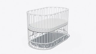 J'adore Cradle/Crib Assembly Instructions