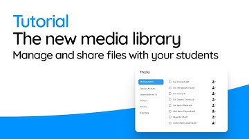 The new media library | step by step guide (EN)