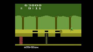Atari 2600 Longplay - Pitfall | 100% Maximum Score 114000 Points - No Damage or Deaths