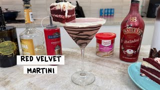 Red Velvet Martini