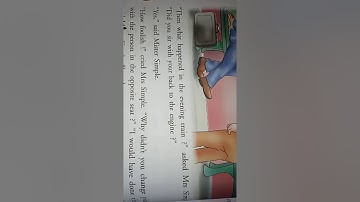 Class 3rd English communicative chapter 5 Mister Simple on the Train (part 2)