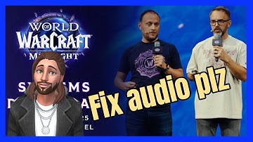 Reacting to the World of Warcraft: Midnight- Systems Download Panel | Gamescom 2025