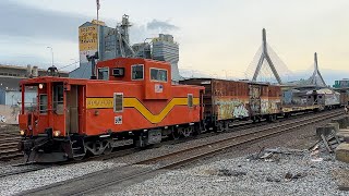 MBTA Hospital Train Moves Extremely Rare, Vintage Equipment for the First Time in 20 Years