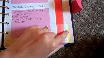 Day-Timer Planner Set-up & Organization