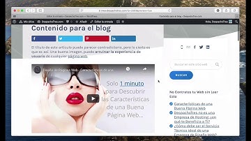 Incrustar vídeo de Youtube en WordPress con Gutenberg