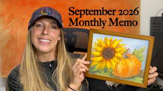 Monthly Memo Sept 2026 Steph Moraca Fine Art