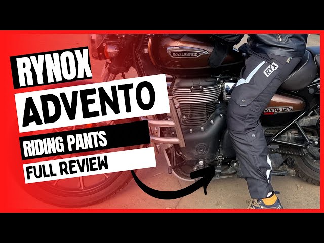 RYNOX Gears - AirTEX Riding Pants - The All Season Armoured Riding Pants  with Knox Knee+Shin Protector from RYNOX Gears​ See more details here:  bit.ly/RynoxGearsAirTEX AirTEX riding pant takes comfort and air