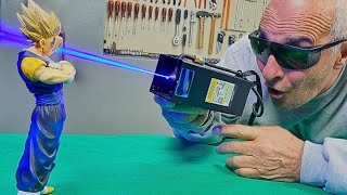 Playing with a Powerful Laser - DO NOT DO THIS!!!