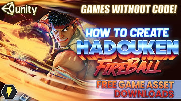 Games without Code! Creating a "Hadouken" style fireball  - Part 2 - [Unity Bolt Tutorial ]