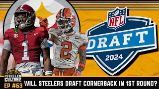 Could Steelers Draft Cornerback in the 1st Round? CB Draft Prospects for the Steelers 2024 NFL Draft