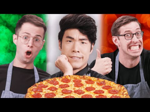 The Try Guys Bake Pizza Without A Recipe