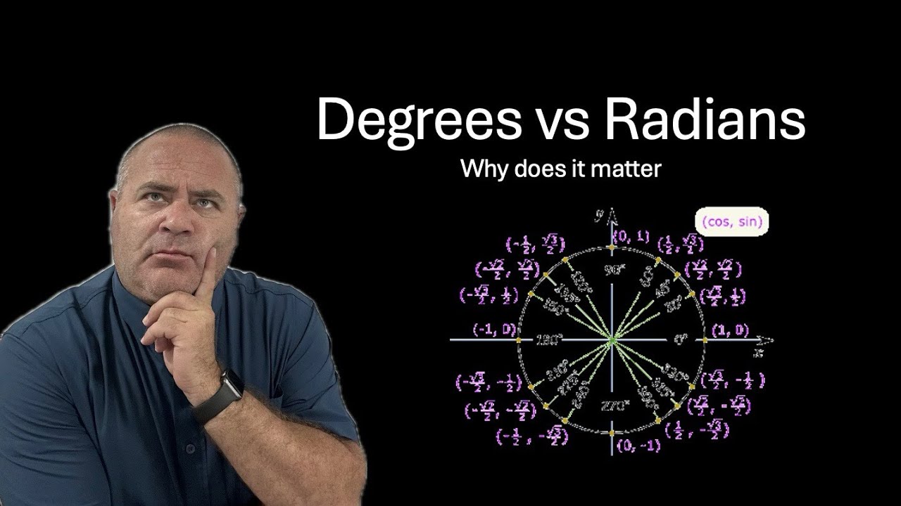 Degrees or radians what s the difference youtube