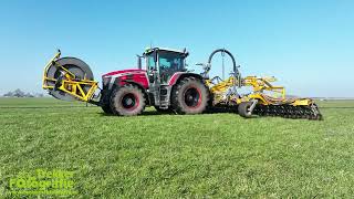 Beute Sleepslang Bemesten 3X Massey Ferguson Sleepslangen Drag-Hose Gülle Ausbringen