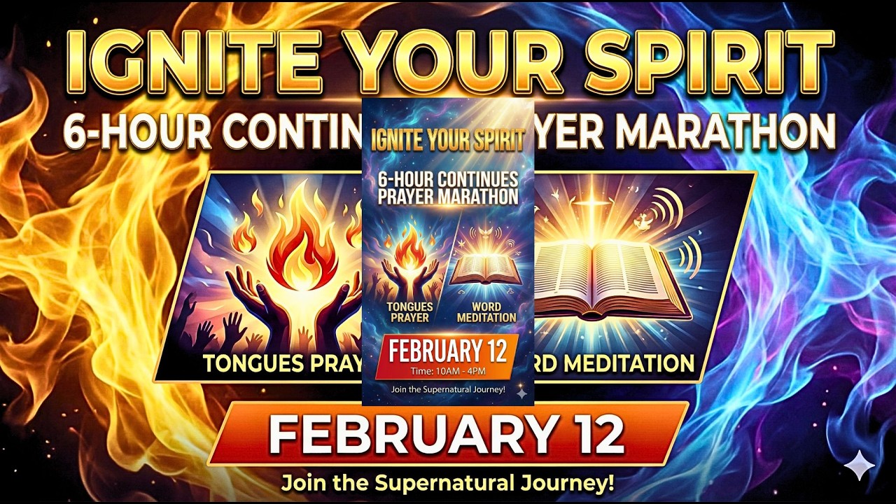 6 Hours NON STOP Prayer | IGNITE YOUR SPIRIT | PR DEEPU KRISHNA