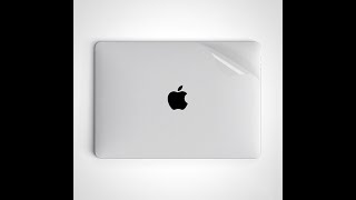 How to apply the MacBook clear sticker without a touch Mixeddecal