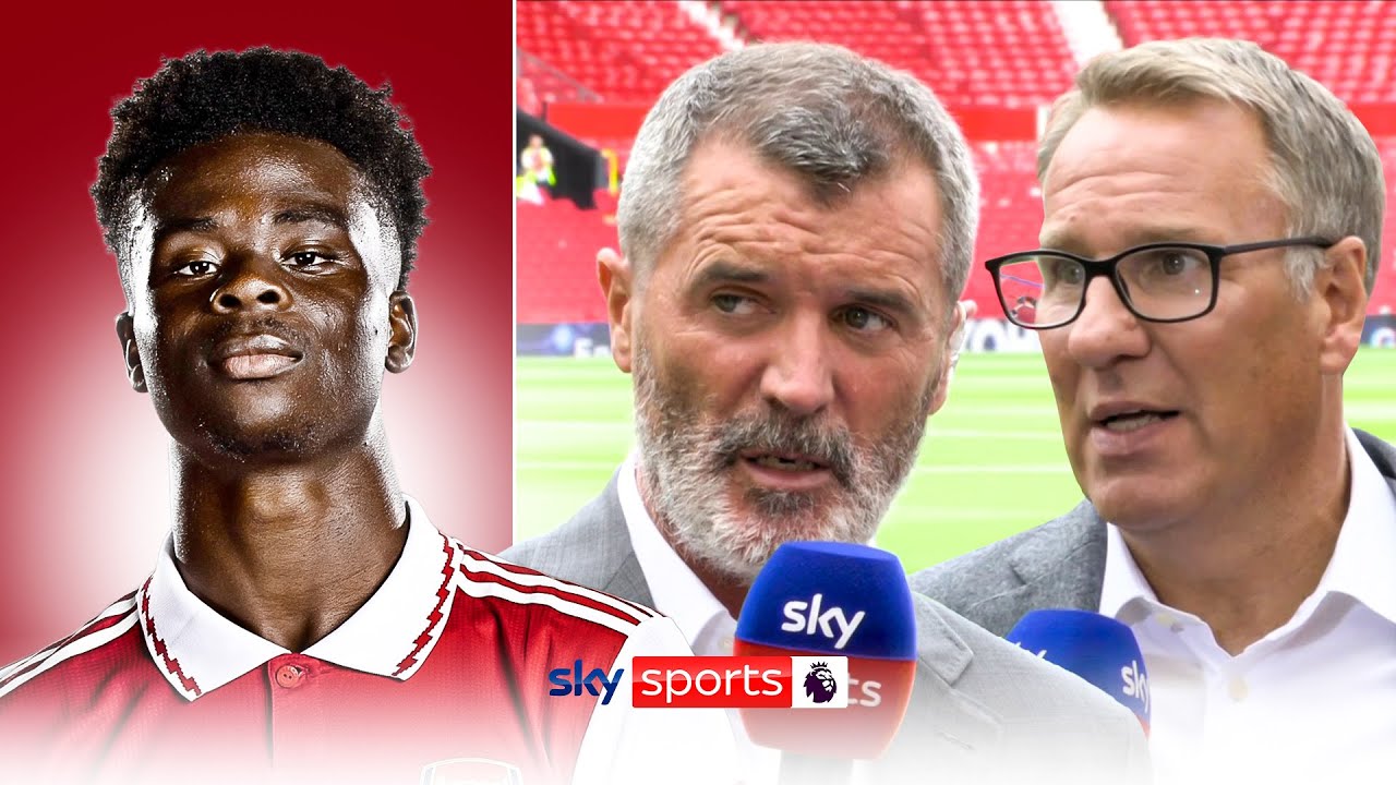 "I like everything about him" | Keane, Merson and Hasselbaink praise Bukayo Saka