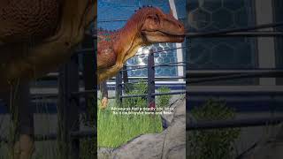 Allosaurus was more scarier then you think #dinosaur #jurassicworld #paleontology #allosaurus