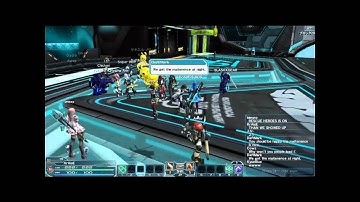 Pso2 Closed beta ENGLISH lobby fun.