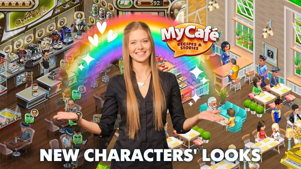 My Cafe: New Characters' Looks