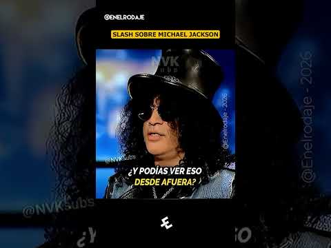 Lo que Slash nunca le dijo a Michael Jackson #michaeljackson #slash