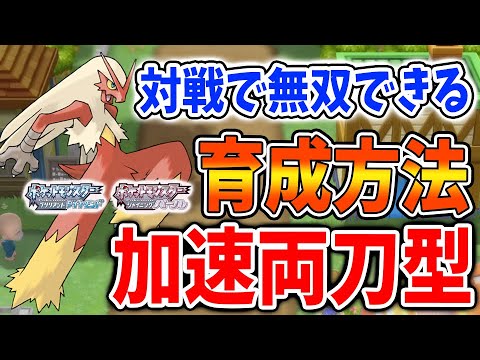 ポケモン ダイパリメイク 現環境最強 夢特性 加速 バシャーモの育成方法 技構成 努力値配分 性格 アップデート バグ 裏技 攻略 ブリリアントダイヤモンド シャイニングパール sp Youtube