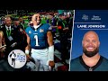 Eagles OT Lane Johnson on Jalen Hurts' &amp; Philly’s Super Bowl Repeat Mindset | The Rich Eisen Show