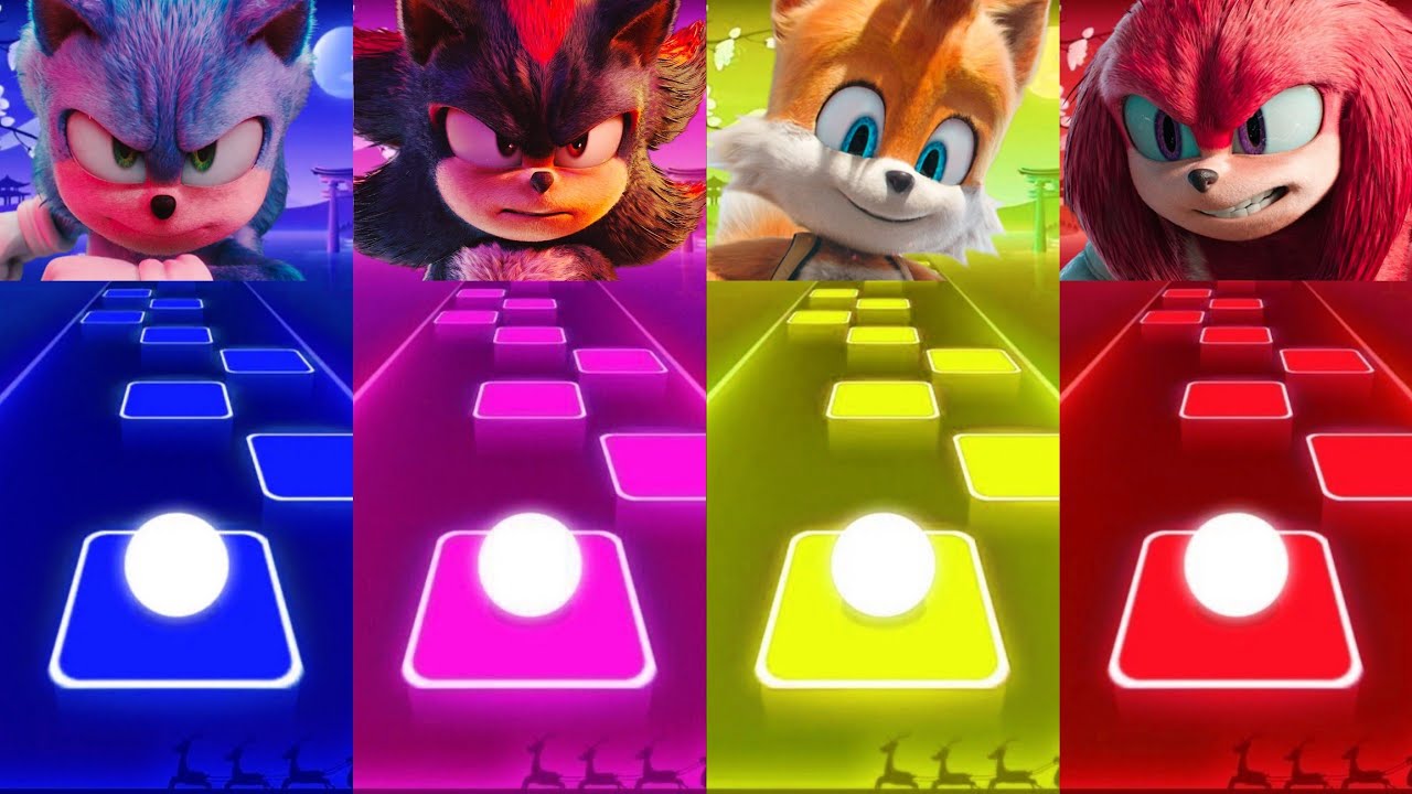 Sonic The Hedgehog ⛔️ Shadow ⛔️ Tails ⛔️ Knuckles The Echidna || Coffin Dance Cover || Tileshop