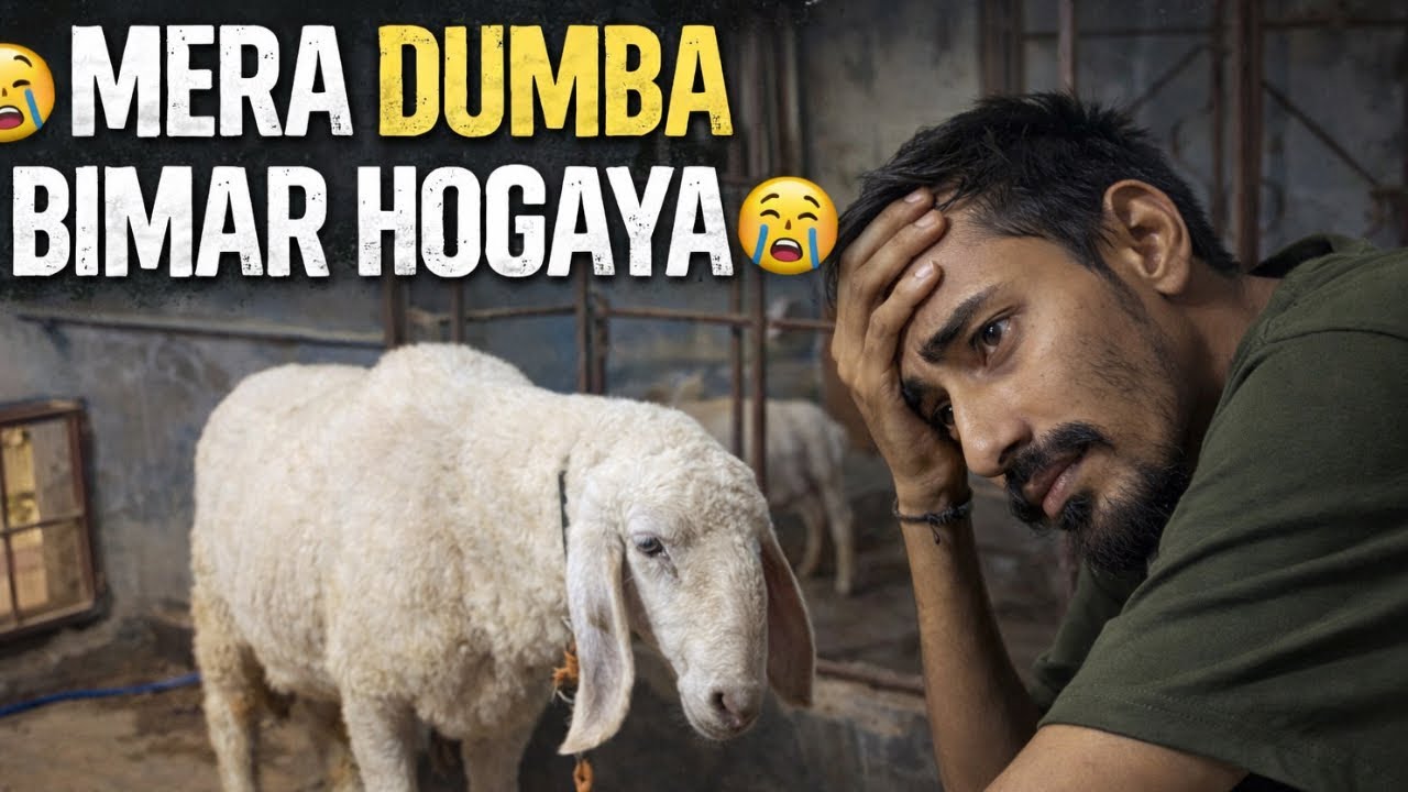 MERA DUMBA BIMAR HOGAYA 😭 | Emergency Treatment | Emotional Animal Vlog