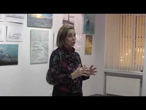 Вернисаж выставки "Город N и его обитатели" в Центре книги и графики 15.10.2021 г.