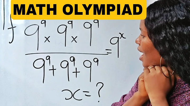 A Nice Math Olympiad Exponential Problem | Japanese | how to solve for "x".
