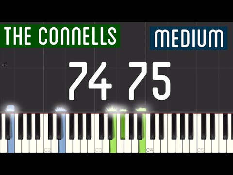 The Connells - 74 75 Piano Tutorial | Medium