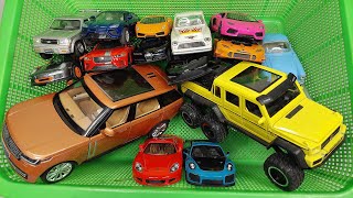 Box Full of Various Miniature Cars # 2 | Diecast Cars | Ft. Range Rover SV