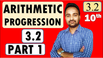 SSC Class 10  Algebra | Arithmetic Progression | Practice Set 3.2 |  Part 1