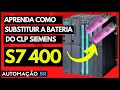 COMO SUBSTITUIR A BATERIA DO CLP S7 400 | HOW TO REPLACE PLC BATTERY S7 400 - #23