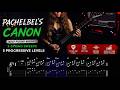 Master Three String Sweep Picking with Canon Rock | 5-Level Guitar Workout