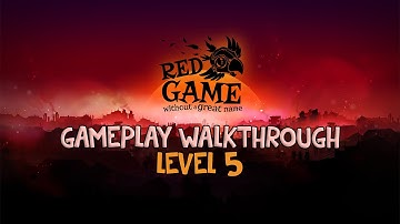 Red Game Without a Great Name Complete Walkthrough - Level 5