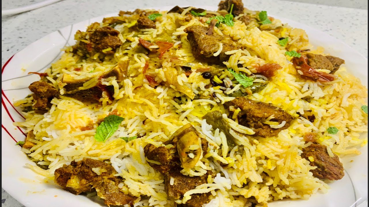 Beef Kabsa Beef Kabsa in Pressure cooker ബീഫ് കബ്സ YouTube