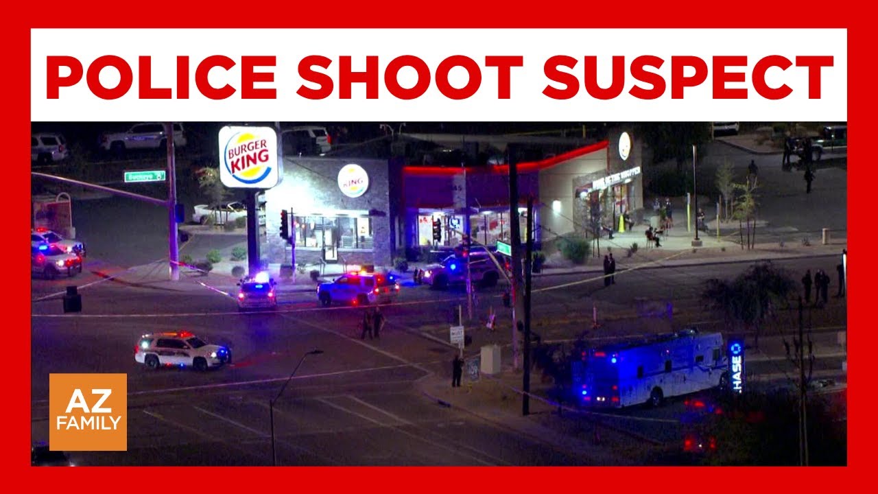 Suspect injured, no officers hurt after Phoenix police shooting - YouTube