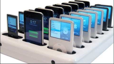 PARASYNC Charge & Sync Dock for 20 iPod / iPhone Devices