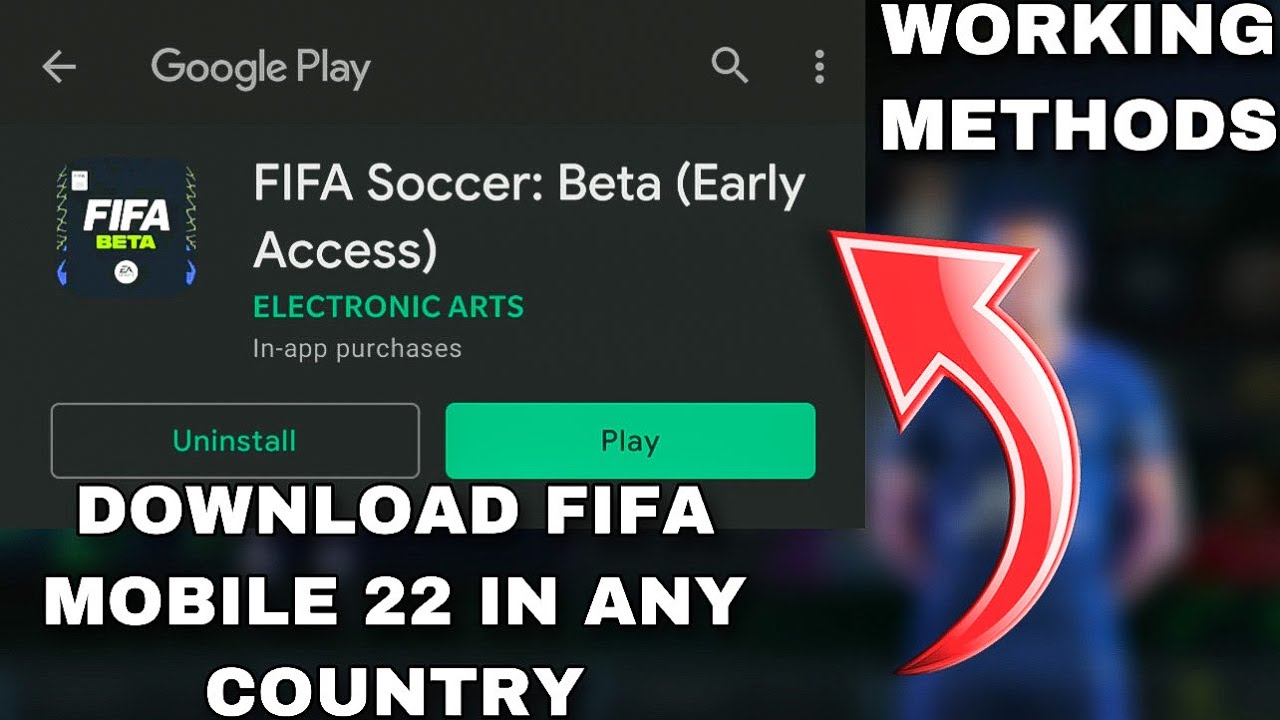 HOW TO DOWNLOAD FIFA MOBILE 22 BETA, IN ANY COUNTRY WITHOUT VPN, HZ Gamer