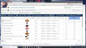 OpenBOM part sourcing