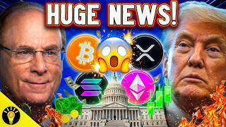 HUGE TRADFI CRYPTO ADOPTION! BLACKROCK CEO BULLISH & CLARITY ACT MAY NOT PASS!