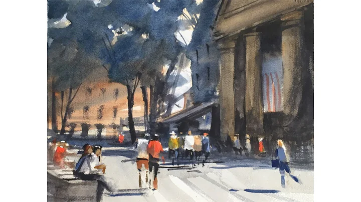 Putting Figures into your Watercolors