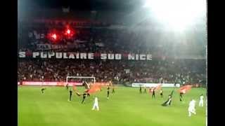 Nice Ultras. Allianz Riviera. Фанаты ФК Ницца.