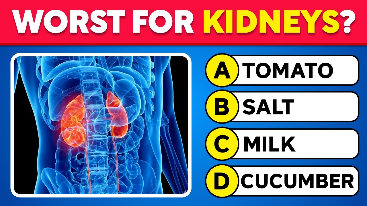 Your Brain Is Sharp If You Get 30 Right! 🧠 60 Human Body Quiz Questions!