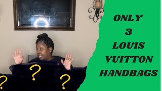 Only have 3 Louis Vuitton Handbags| LENT Season🫶🏾#louisvuitton #luxury #handbags