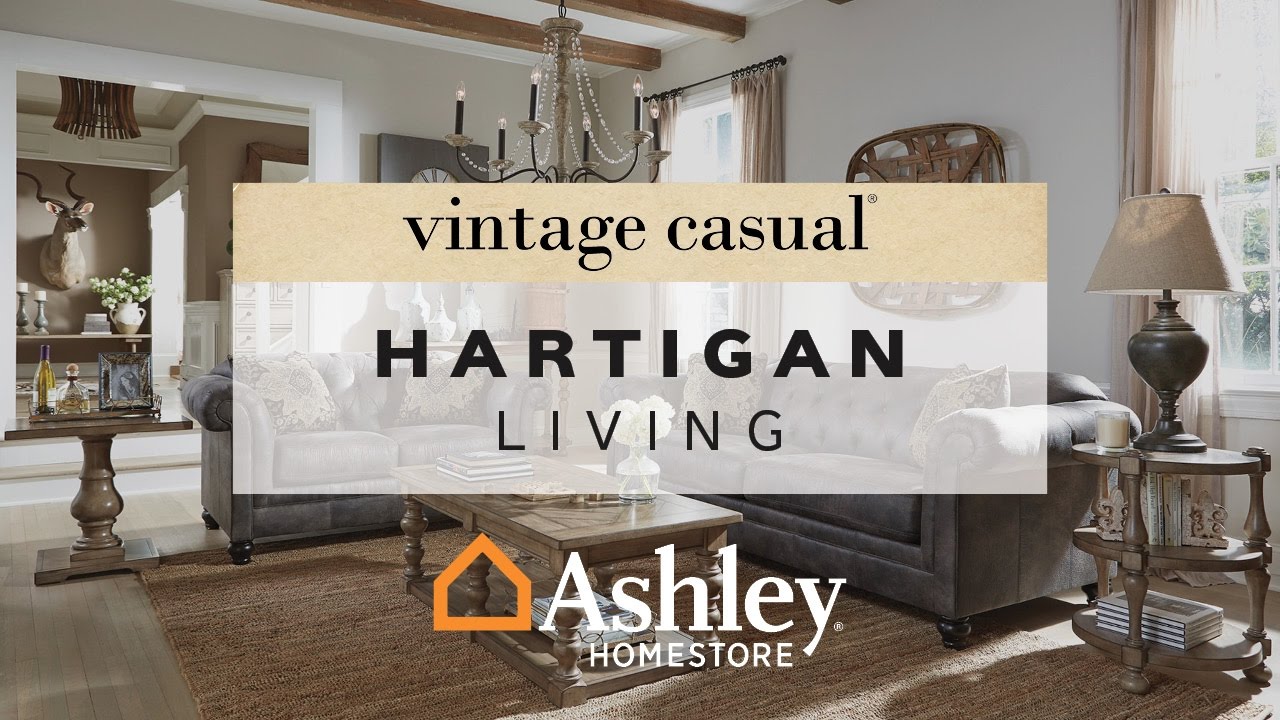 Ashley HomeStore | Hartigan Living Room - YouTube