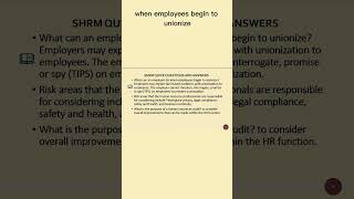 HRCI & SHRM Prep 3