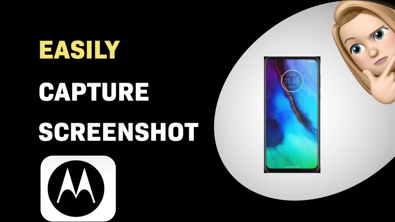 How to Easily Capture a Screenshot on Moto G Stylus - YouTube